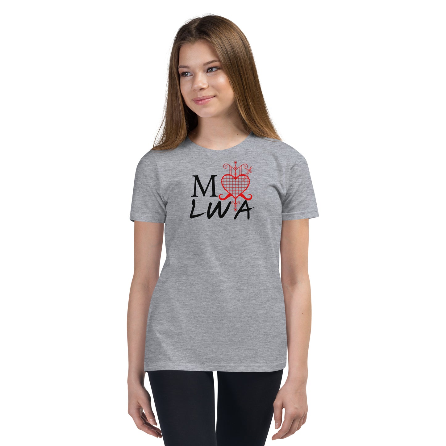 Youth Short Sleeve T-Shirt Love Lwa