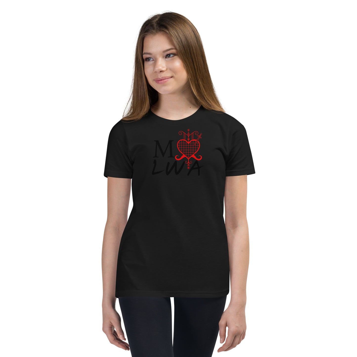 Youth Short Sleeve T-Shirt Love Lwa