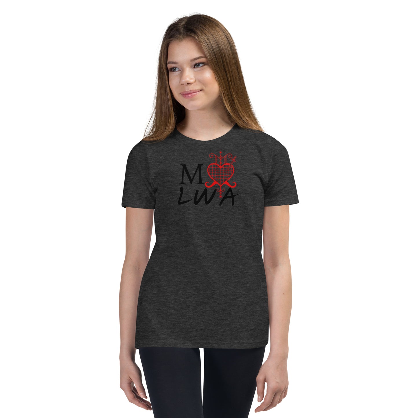 Youth Short Sleeve T-Shirt Love Lwa