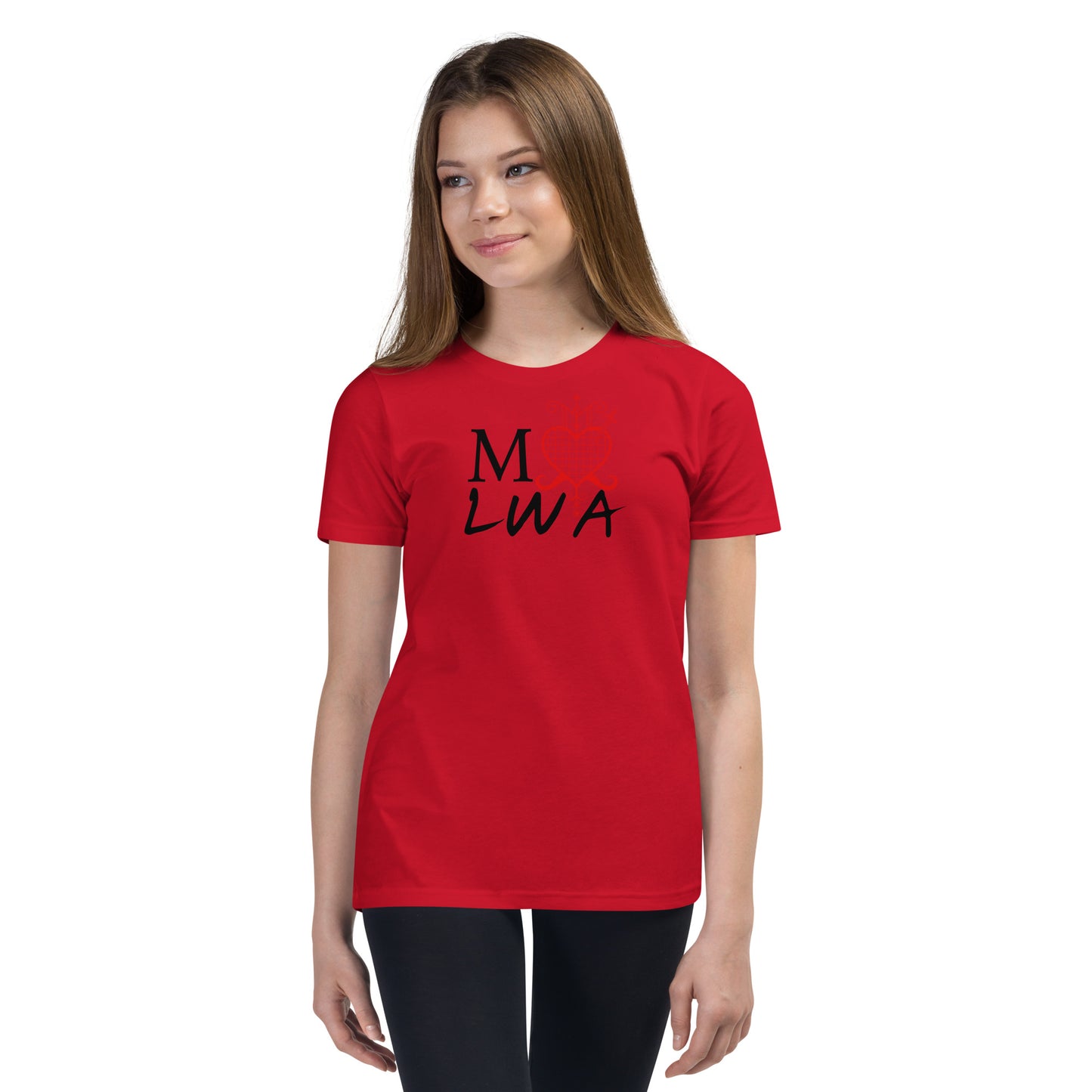 Youth Short Sleeve T-Shirt Love Lwa