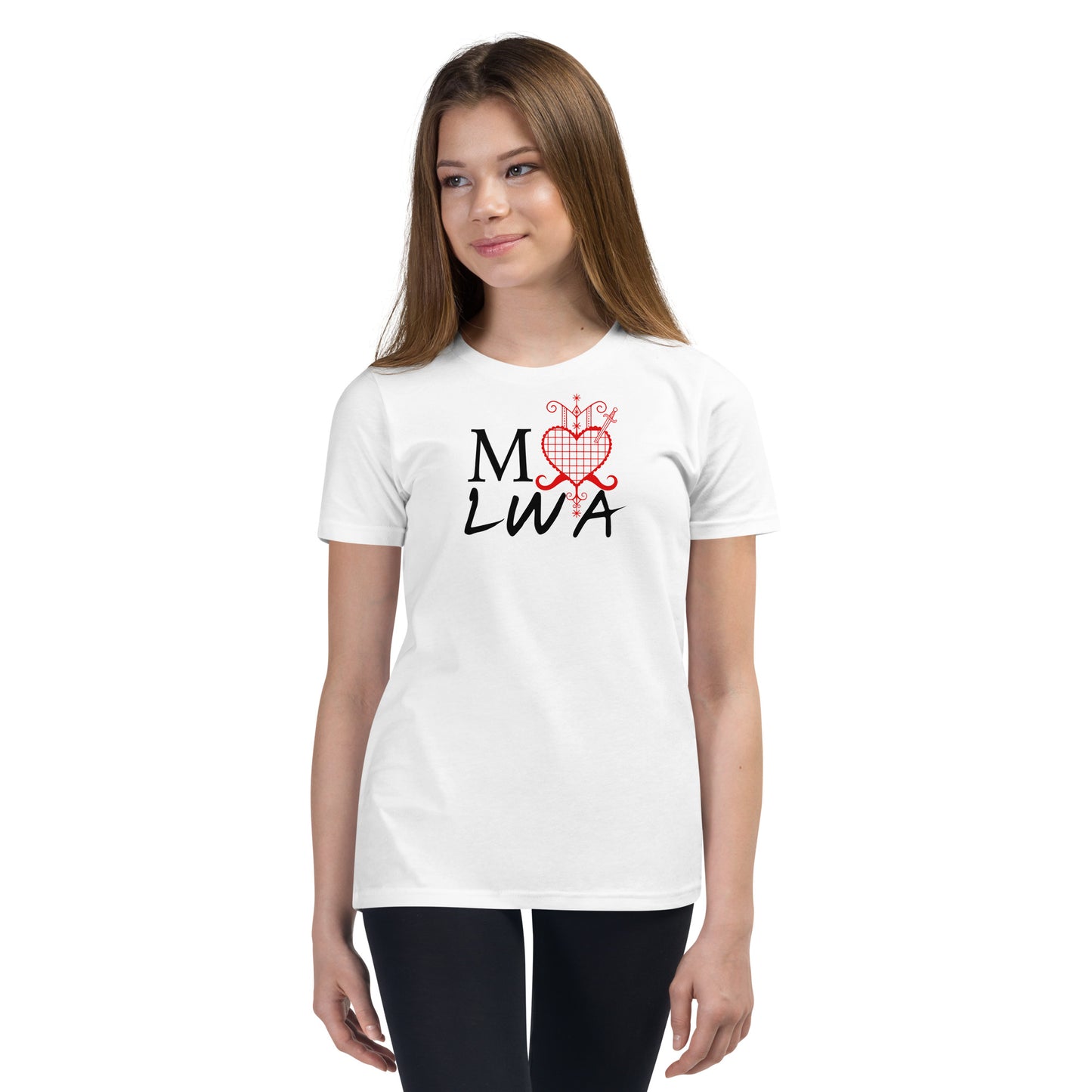 Youth Short Sleeve T-Shirt Love Lwa