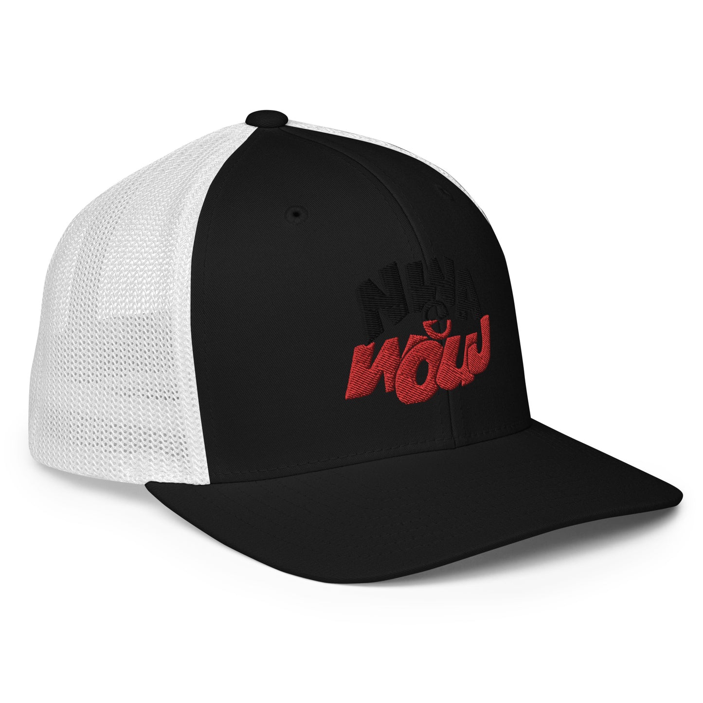 the flag Closed-back trucker cap