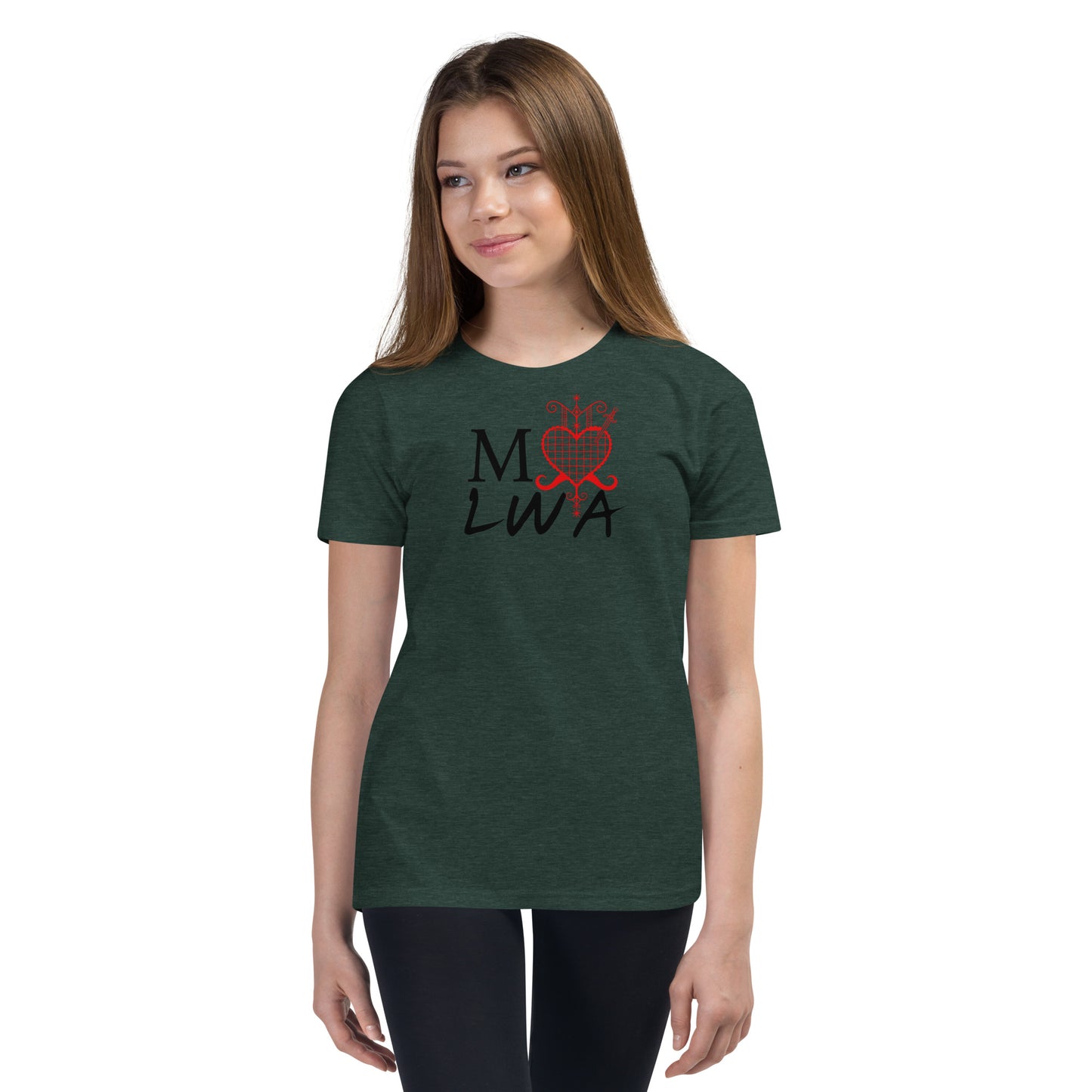 Youth Short Sleeve T-Shirt Love Lwa