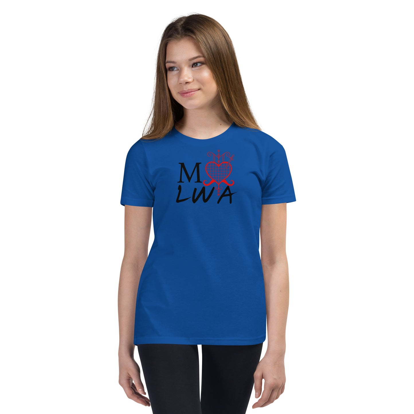 Youth Short Sleeve T-Shirt Love Lwa