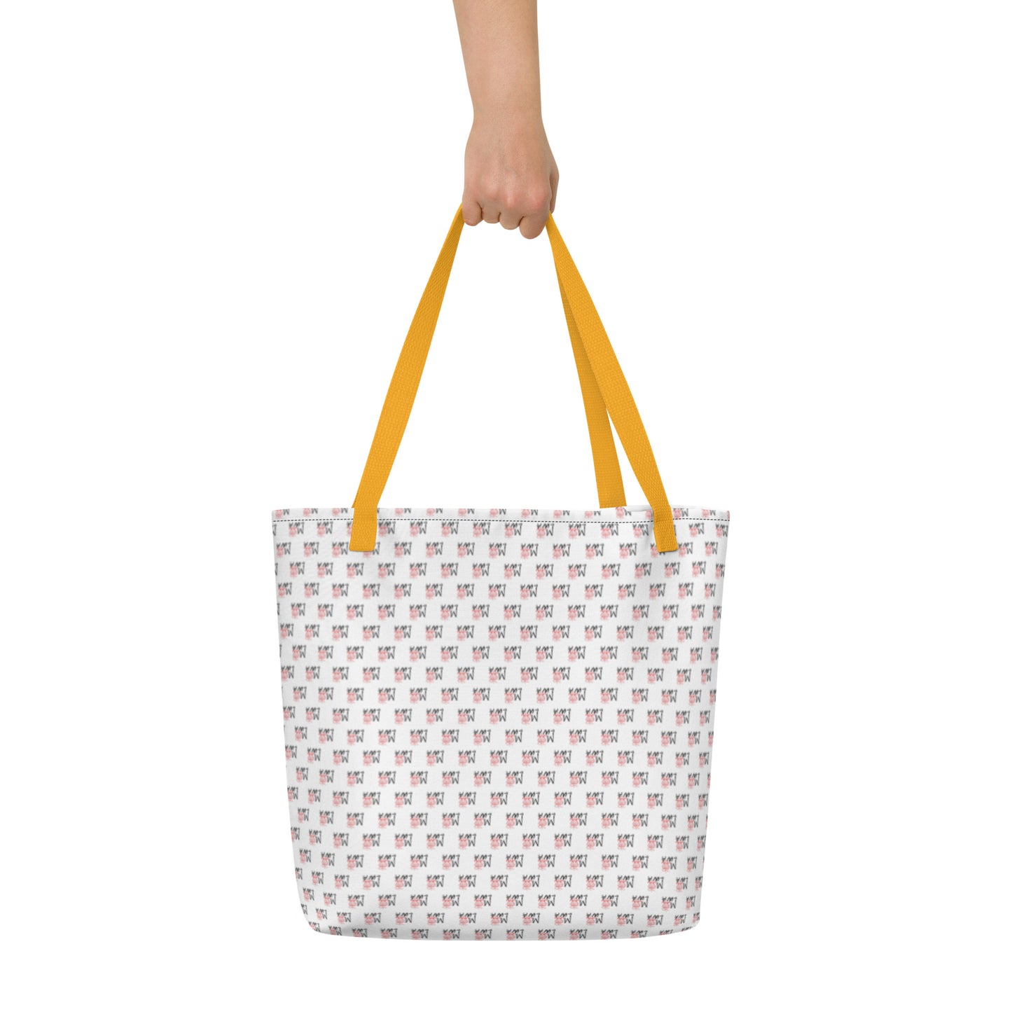 I love lwa All-Over Print Large Tote Bag