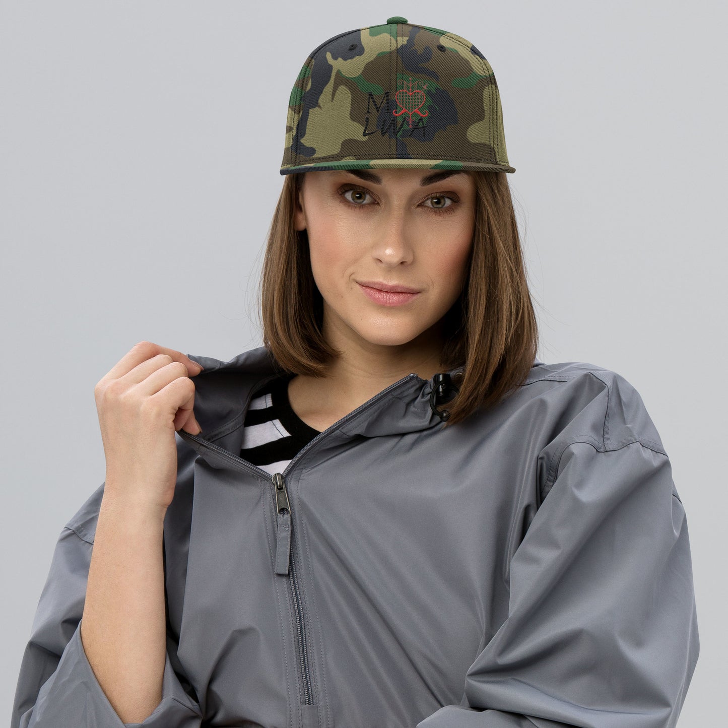 I love Lwa Snapback Hat