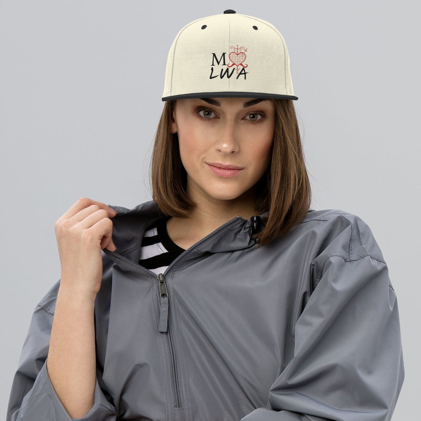 I love Lwa Snapback Hat