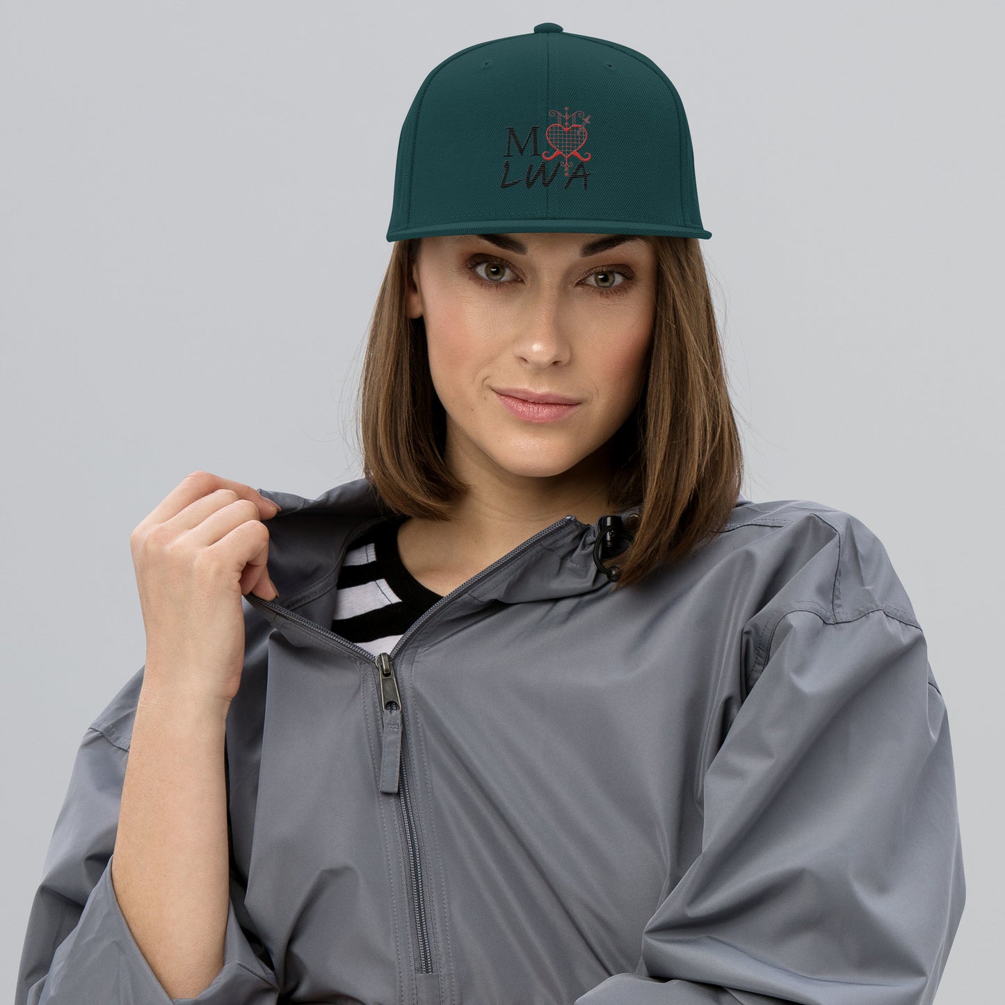I love Lwa Snapback Hat