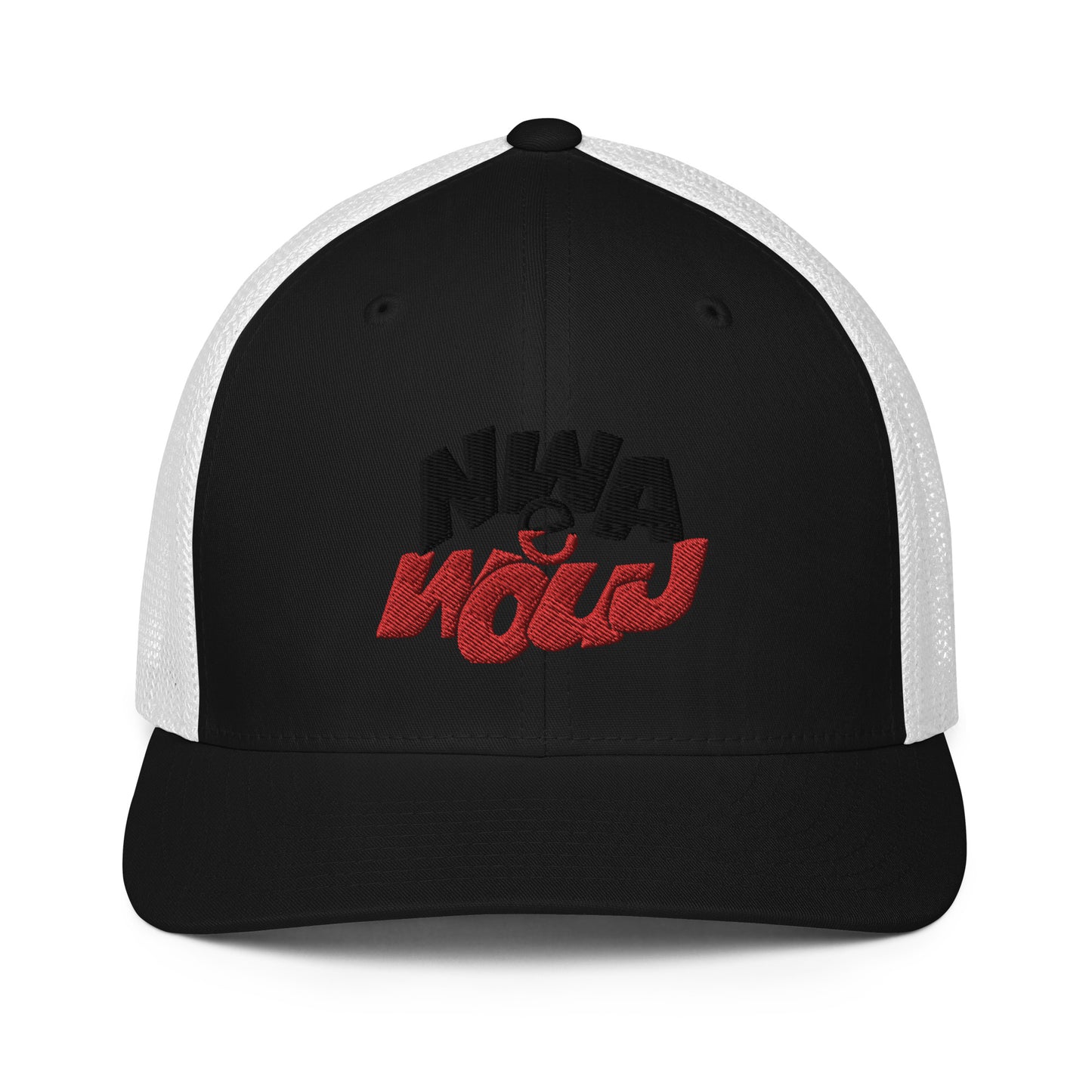 the flag Closed-back trucker cap