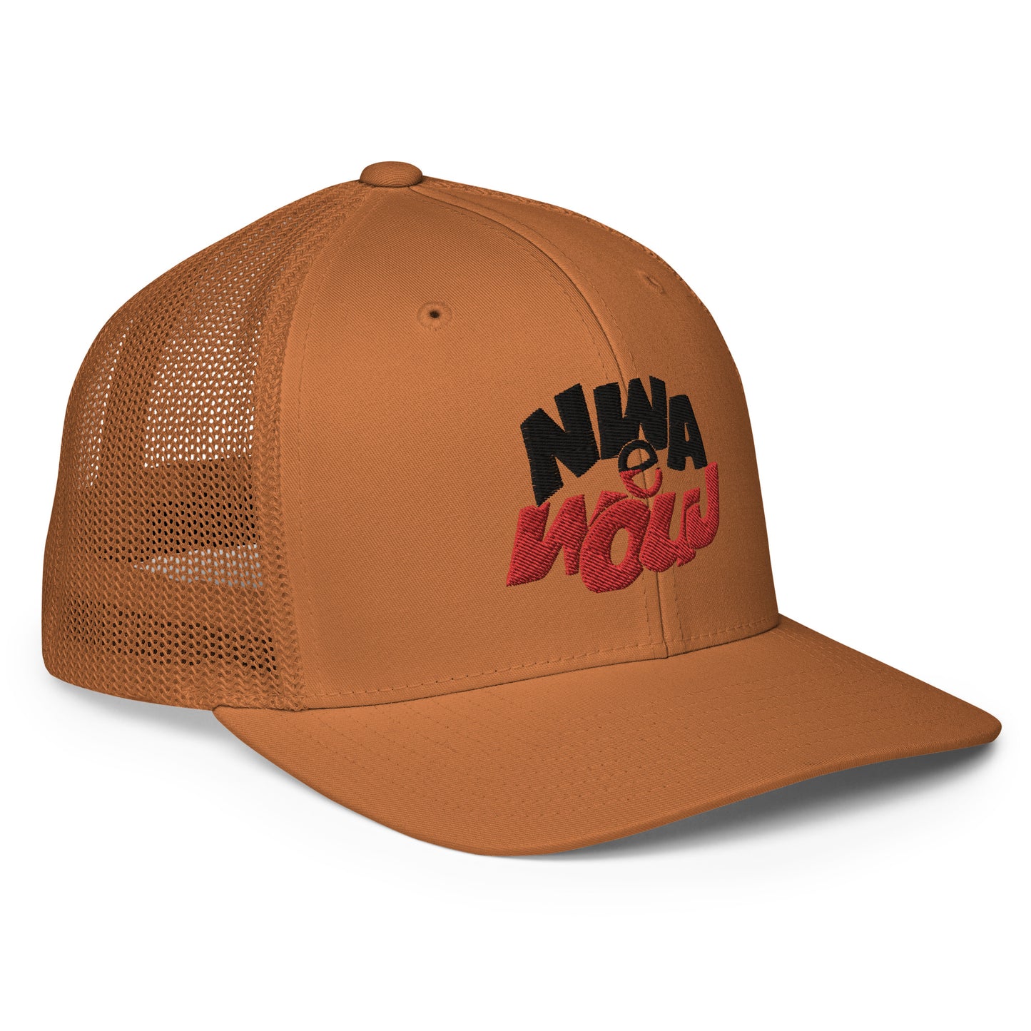 the flag Closed-back trucker cap