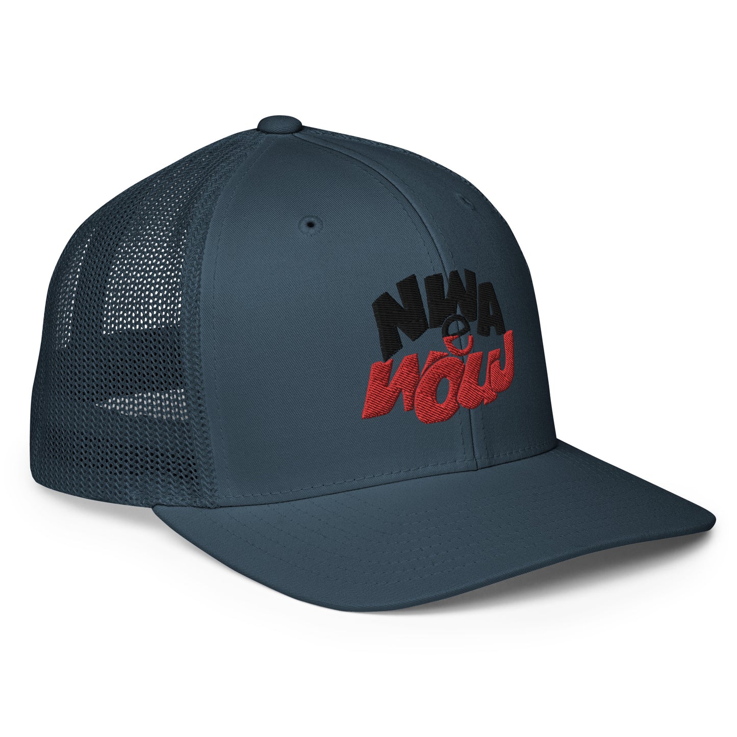 the flag Closed-back trucker cap