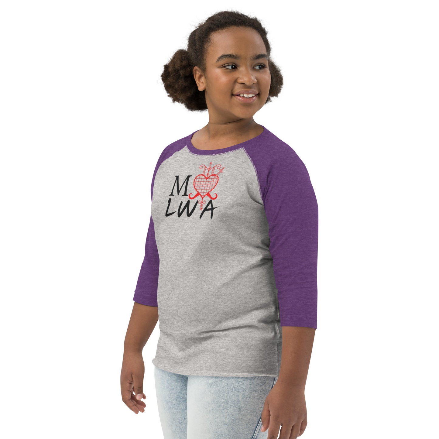 I love lwa Youth baseball shirt