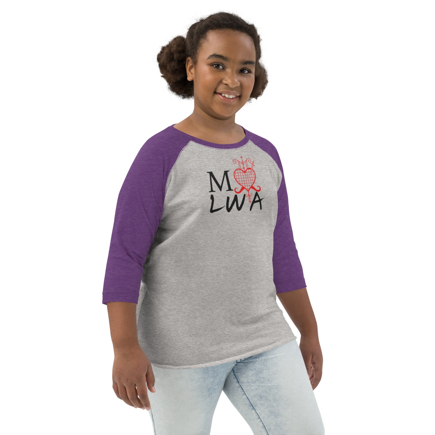 I love lwa Youth baseball shirt
