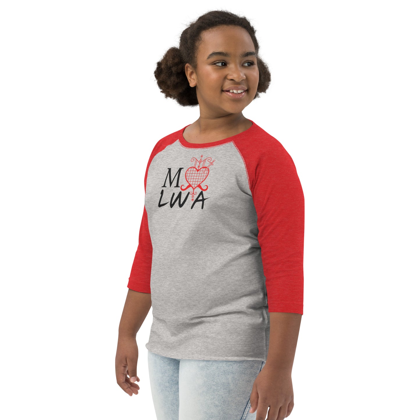 I love lwa Youth baseball shirt