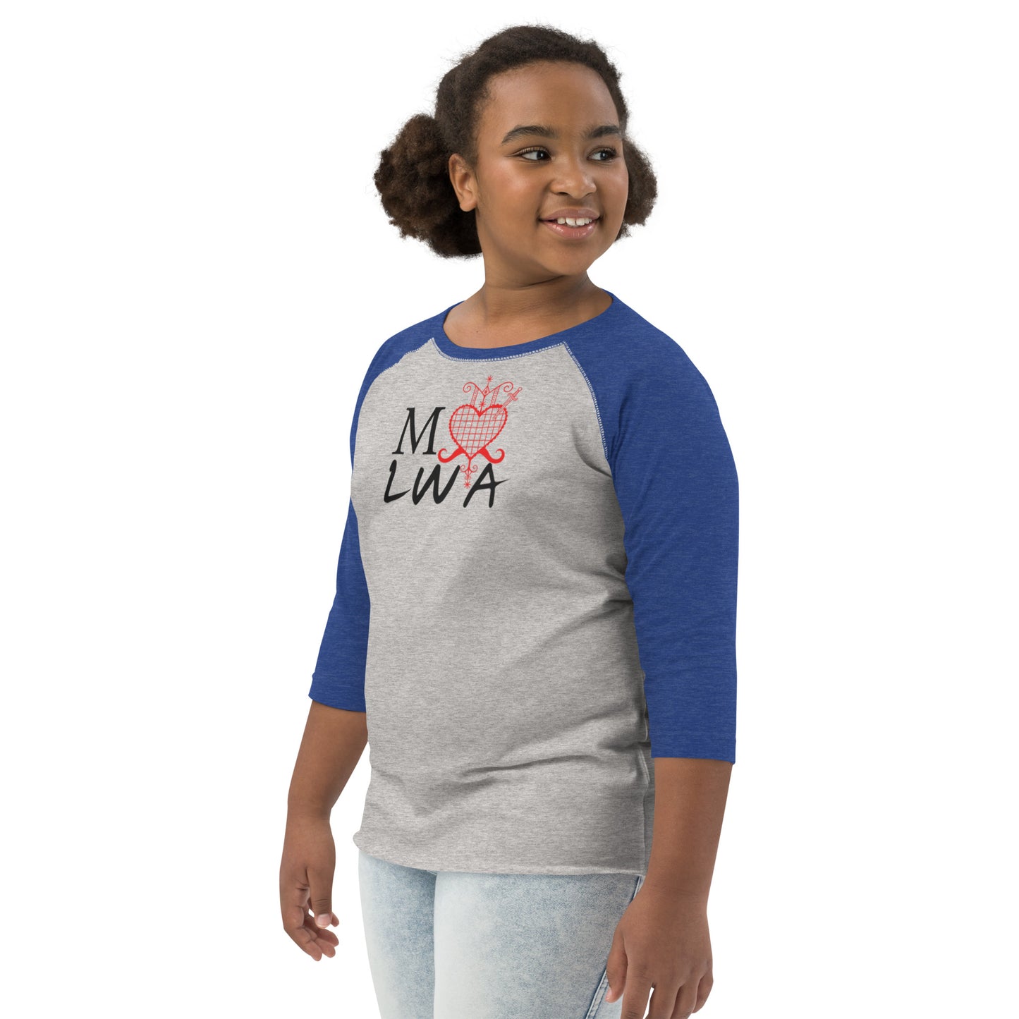 I love lwa Youth baseball shirt