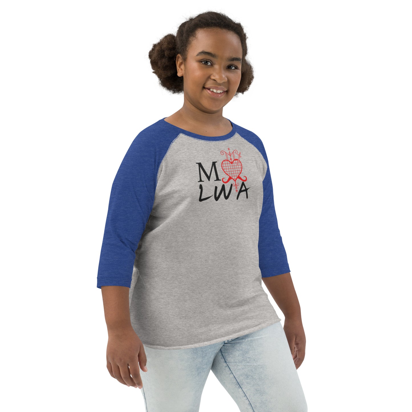 I love lwa Youth baseball shirt