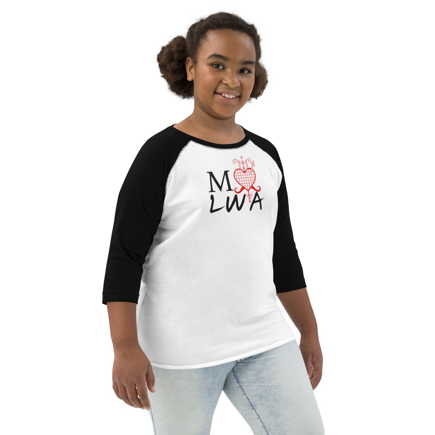 I love lwa Youth baseball shirt